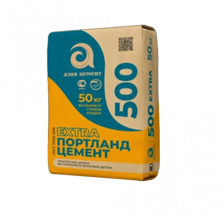 Цемент портланд М-500, мешок 50 кг